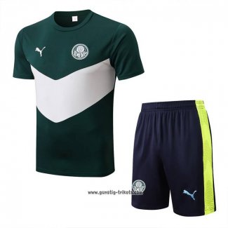 Trainingsanzug Palmeiras Kurzarm 2022-2023 Grun - Kurze Hose