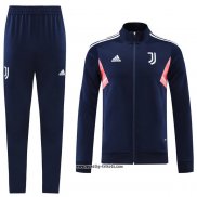 Jacke Trainingsanzug Juventus 2022-2023 Blau Oscuro