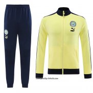 Jacke Trainingsanzug Manchester City 2023-2024 Gelb