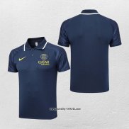 Polo Paris Saint-Germain 2023-2024 Blau