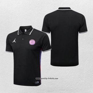 Polo Paris Saint-Germain Jordan 2022-2023 Schwarz