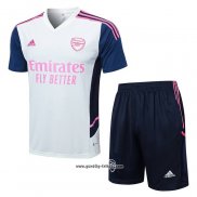 Trainingsanzug Arsenal Kurzarm 2022-2023 Grun - Kurze Hose