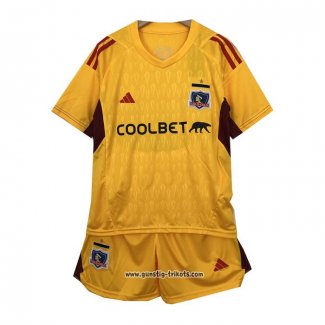 Colo-Colo Torwarttrikot Kinder 2023 Gelb