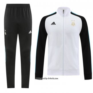 Jacke Trainingsanzug Argentinien 2022-2023 WeiB