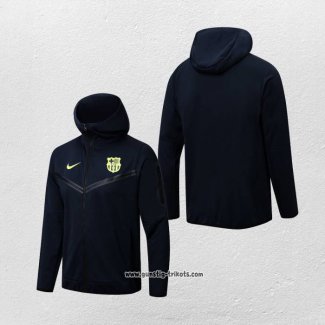 Kapuzenjacke Barcelona 2022-2023 Blau