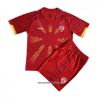 Nordmazedonien Heimtrikot Kinder 2023