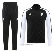 Jacke Trainingsanzug Juventus 2022-2023 Schwarz y WeiB