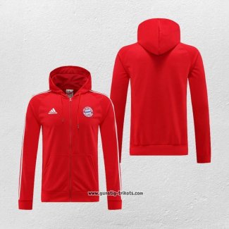 Kapuzenjacke Bayern München 2022-2023 Rot