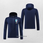 Kapuzenjacke Italien 2022-2023 Blau