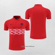 Polo Atletico Madrid 2022-2023 Rot