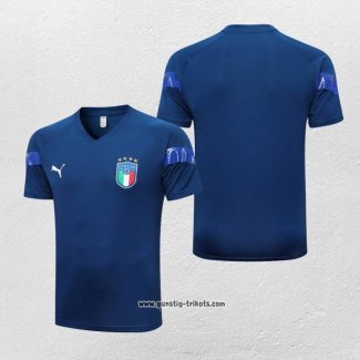 Traingsshirt Italien 2022-2023 Blau