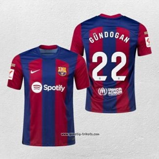 Barcelona Spieler Gundogan Heimtrikot 2023-2024