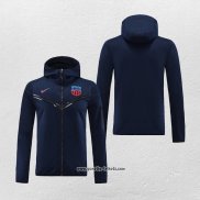 Kapuzenjacke Barcelona 2022-2023 Blau