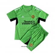 Manchester United Torwarttrikot Heim Kinder 2023-2024