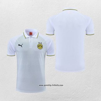 Polo Borussia Dortmund 2022-2023 WeiB y Grun