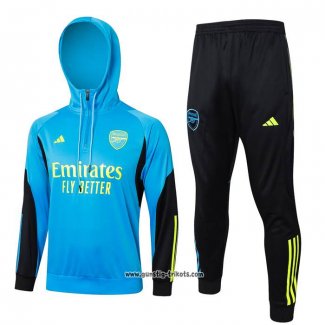 Sweatshirt Trainingsanzug Arsenal 2023-2024 Blau